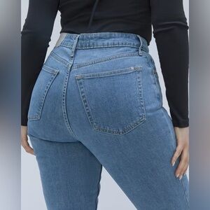 The Original Curvy Cheeky® Jean size 31, Stone-washed Sky